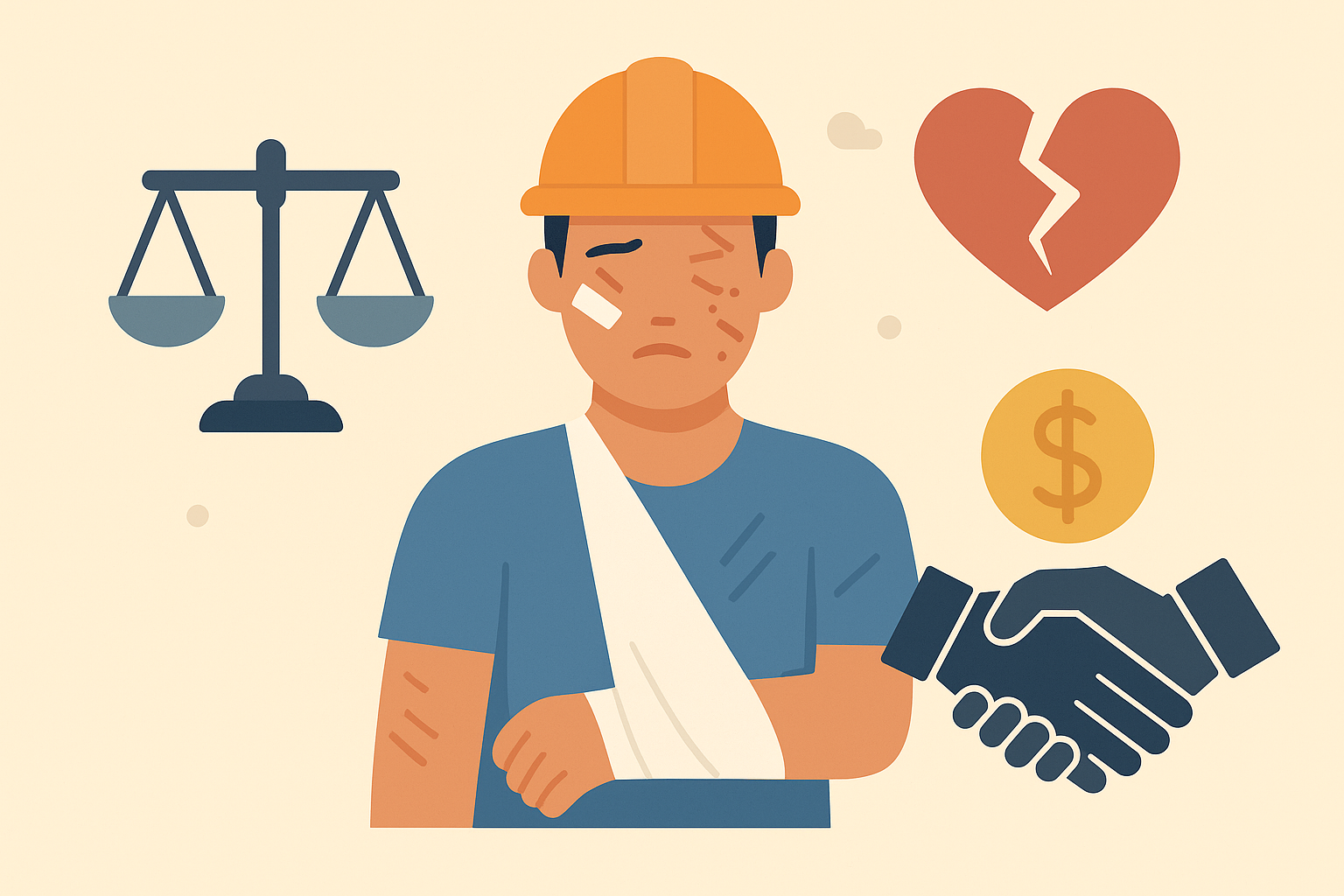 Indenização por danos estéticos e morais pós-acidente de trabalho